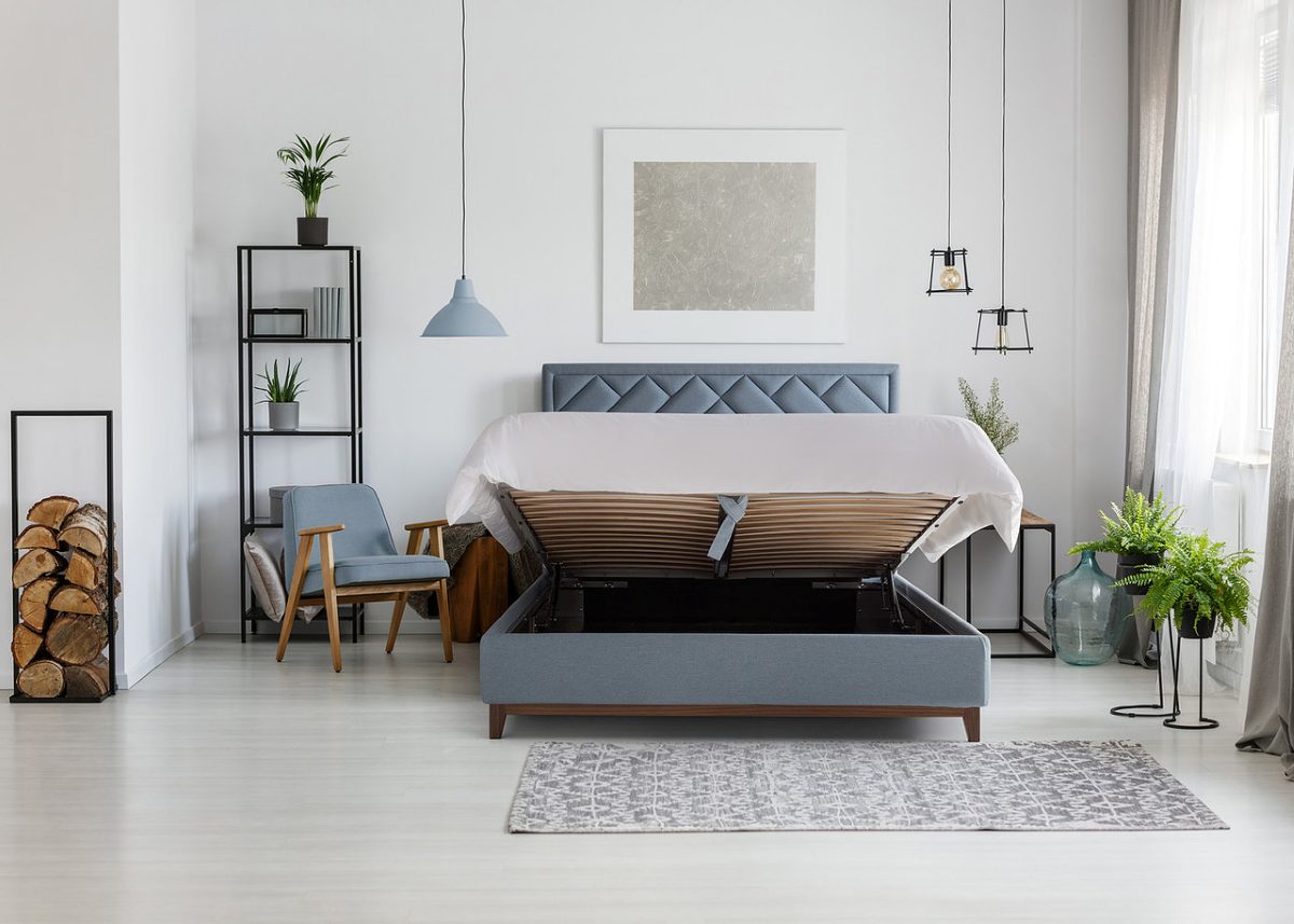 super king illusion storage bed from FURL